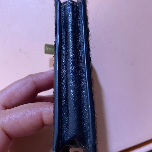 Coach Zebra Hair Calf Mini Apple iPod Leather Case Wristlet Collectible $98 - Picture 4 of 9